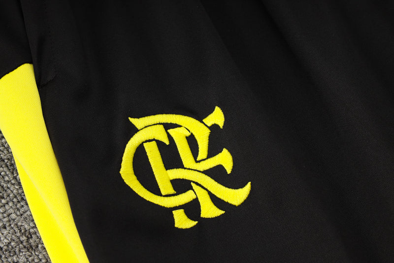 Conjunto de Frio CR Flamengo 2024/25 Amarelo - Treino