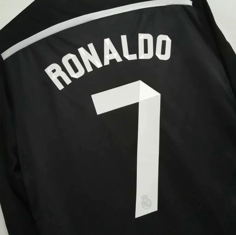 Camisa Retrô Real Madrid Manga Longa 2014/15 Third