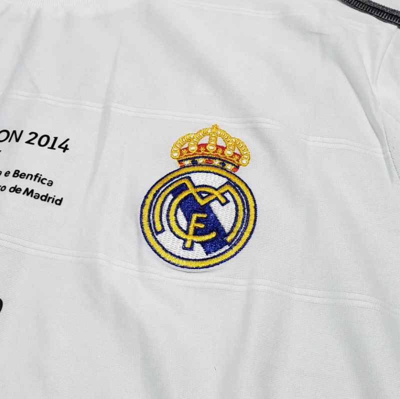 Camisa Retrô Real Madrid Manga Longa 2013/14 Home
