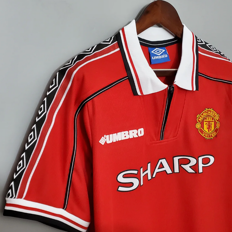 Camisa Retrô Manchester United 1998/99 Home