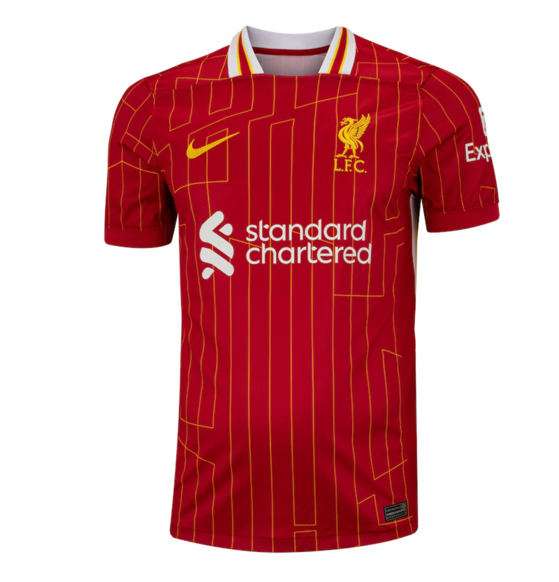 Camisa Liverpool l 2024/25 Vermelha - Modelo Torcedor