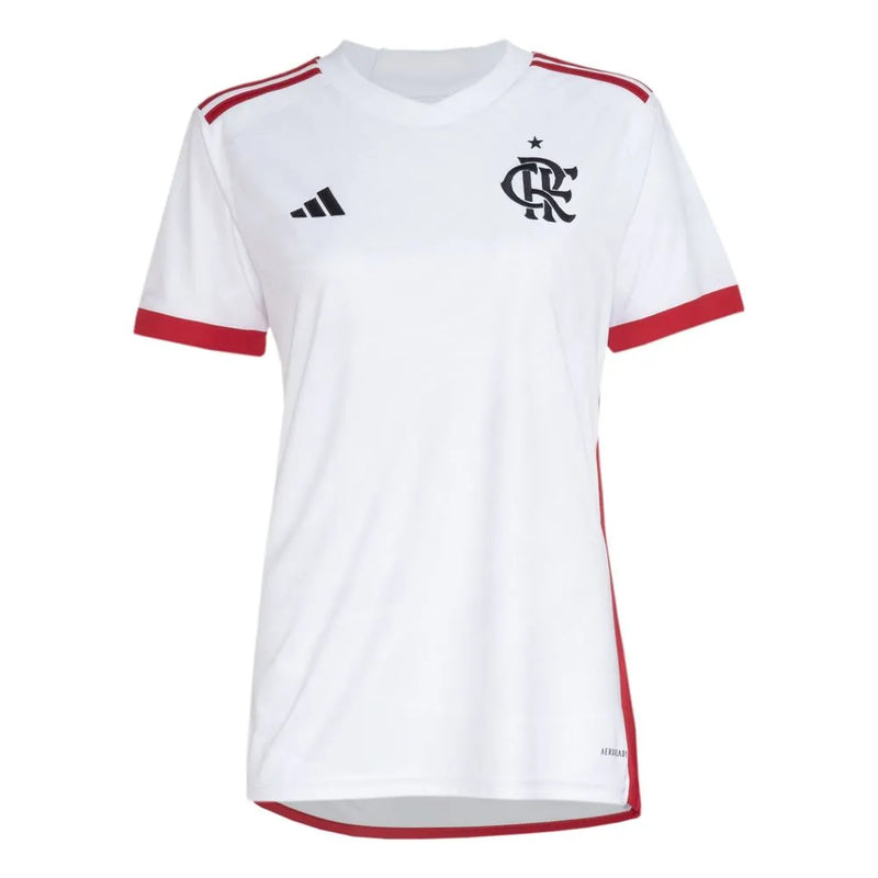 Camisa Feminina CR Flamengo ll 2024/25 Branca - Modelo Baby Look