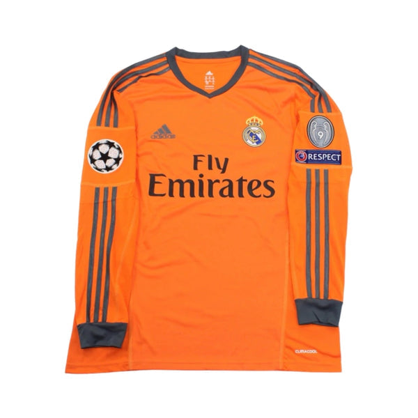 Camisa Retrô Real Madrid Manga Longa 2013/14 Third