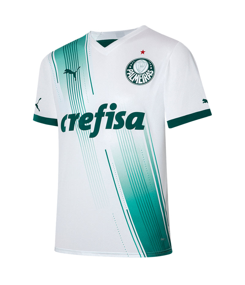 Camisa Feminina Palmeiras ll 2023/24 Branca - Modelo Baby Look