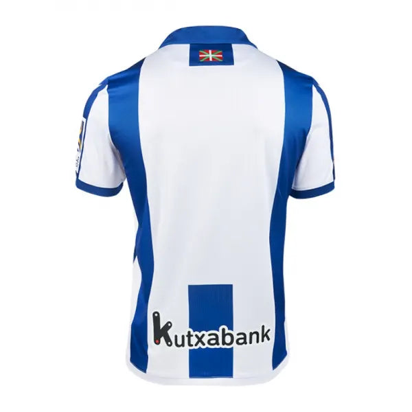 Camisa Real Sociedad l 2024/25 Branca e Azul - Modelo Torcedor