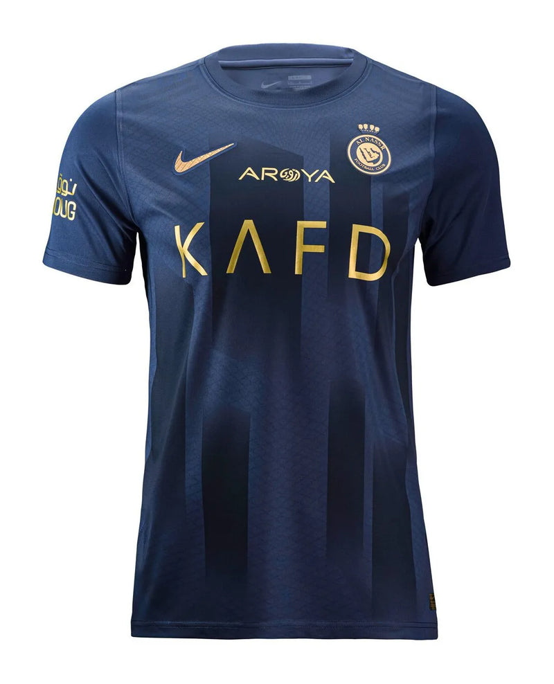 Camisa Al Nassr ll 2023/24 Azul - Modelo Torcedor