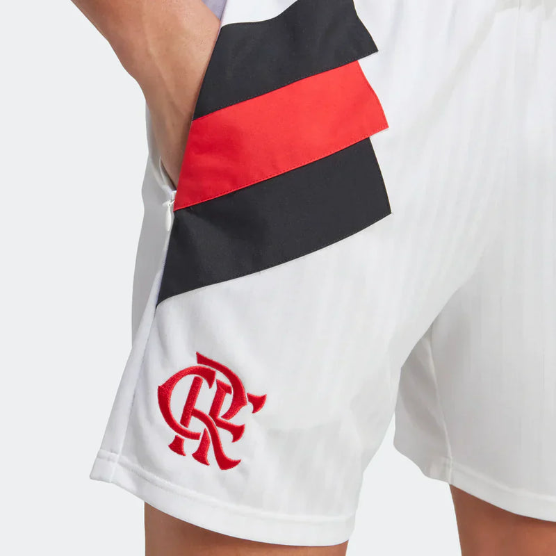 Short CR Flamengo Icon 2023/24 Branco