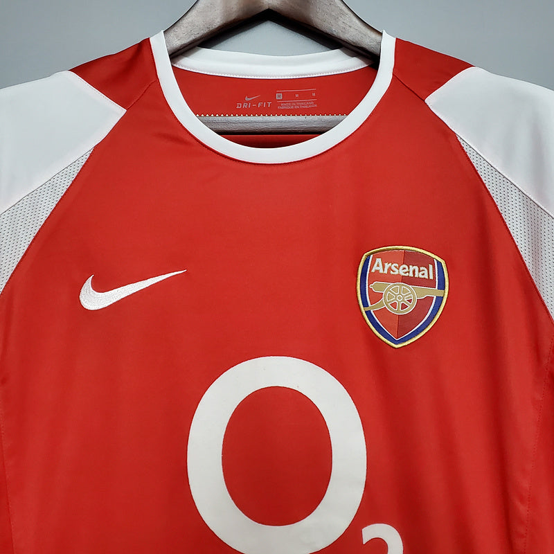Camisa Retrô Arsenal 2002/03 Home