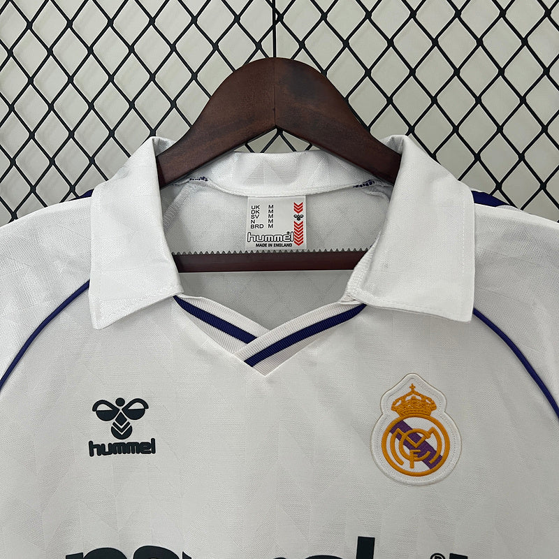 Camisa Retrô Real Madrid 1988/89 Home