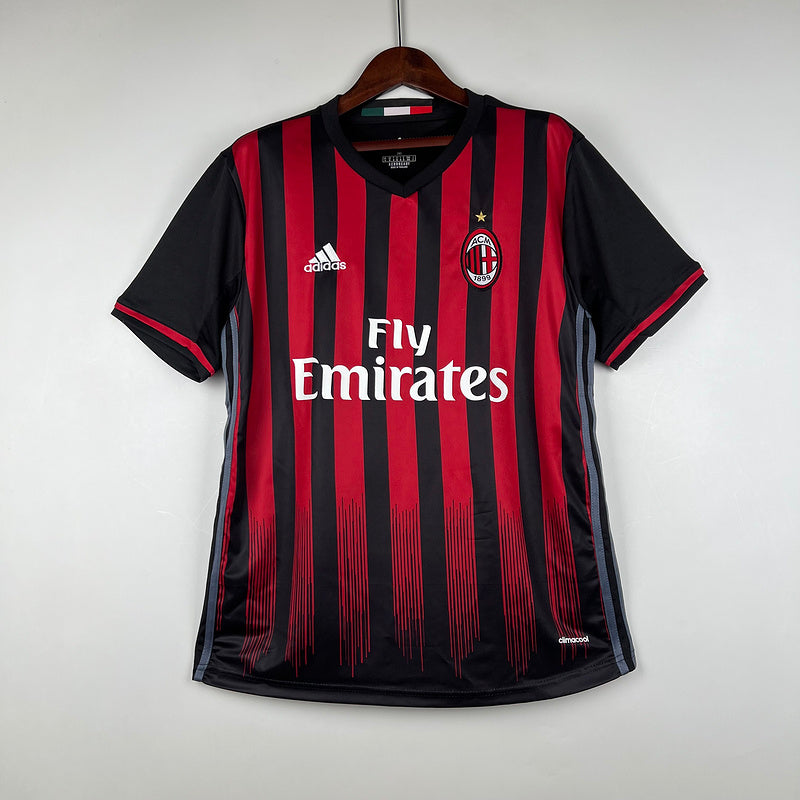 Camisa Retrô AC Milan 2016/17 Home