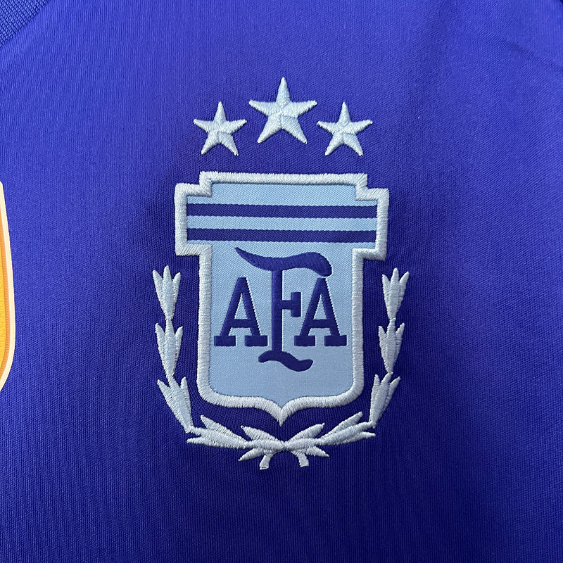 Camisa Seleção Argentina ll 2024/25 Azul - Modelo Torcedor