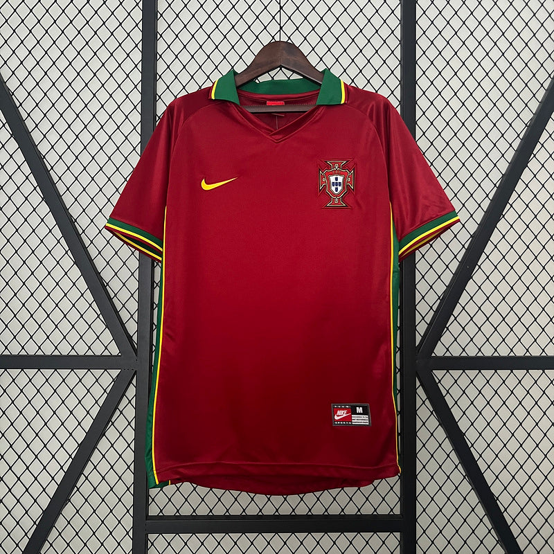 Camisa Retrô Seleção Portugal 1998/98 Home