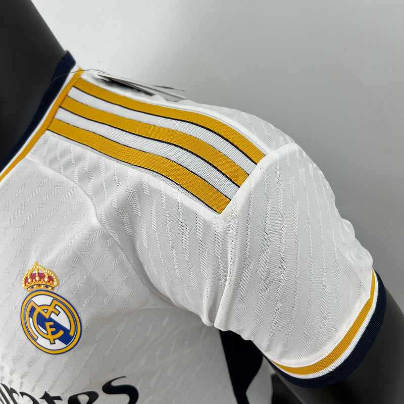 Camisa Real Madrid l 2023/24 Branca - Modelo Jogador