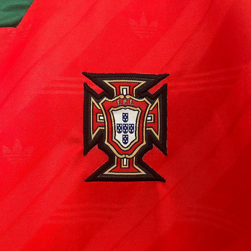 Camisa Retrô Seleção Portugal 1992/94 Home