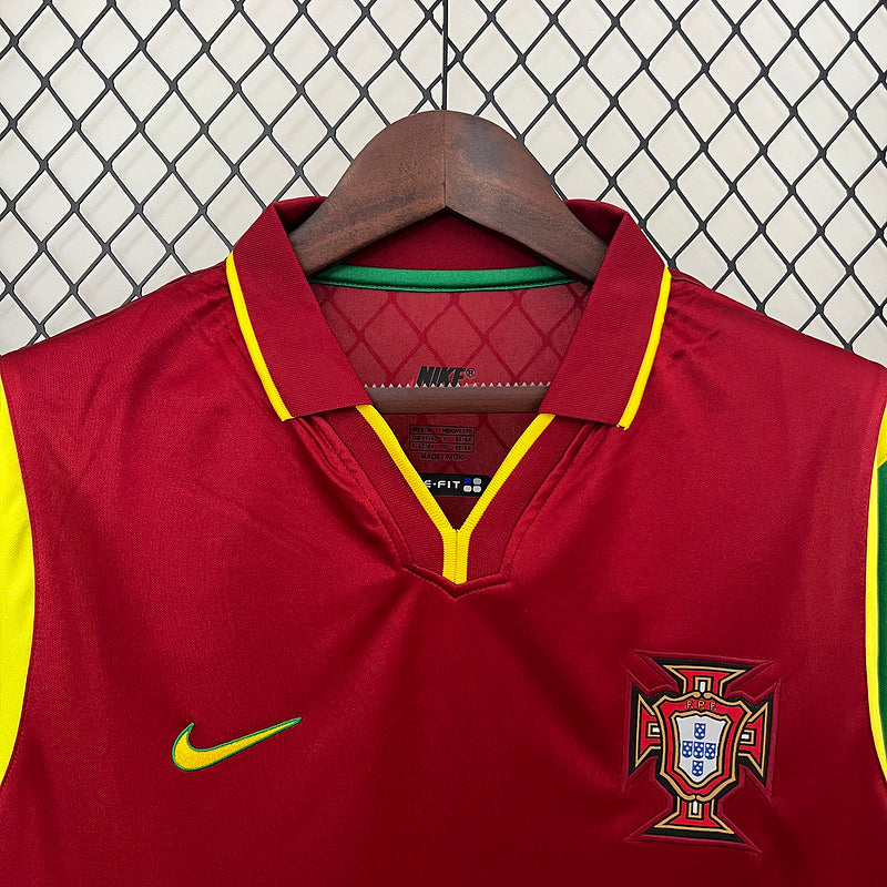 Camisa Retrô Seleção Portugal 1999/99 Home