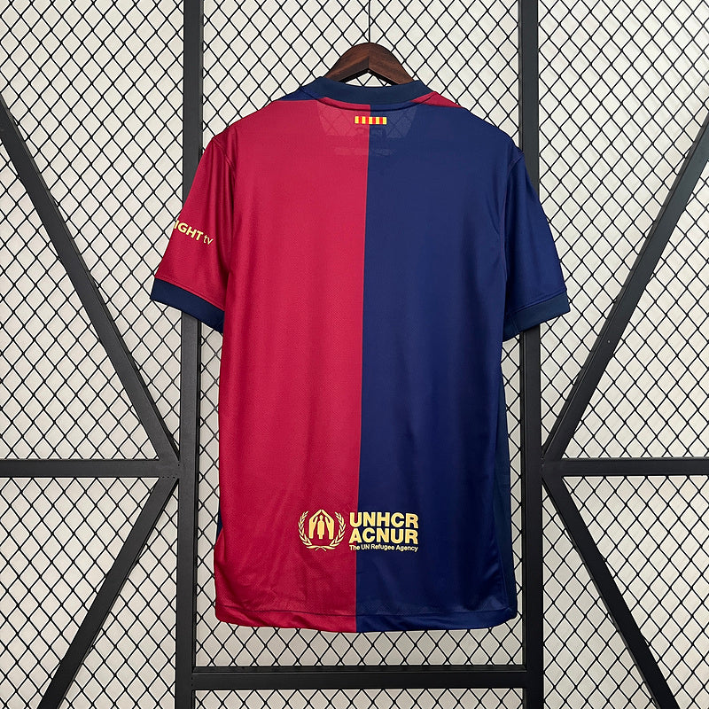 Camisa Barcelona l 2024/25 Grená - Modelo Torcedor