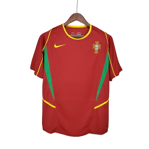 Camisa Retrô Seleção Portugal 2002/02 Home