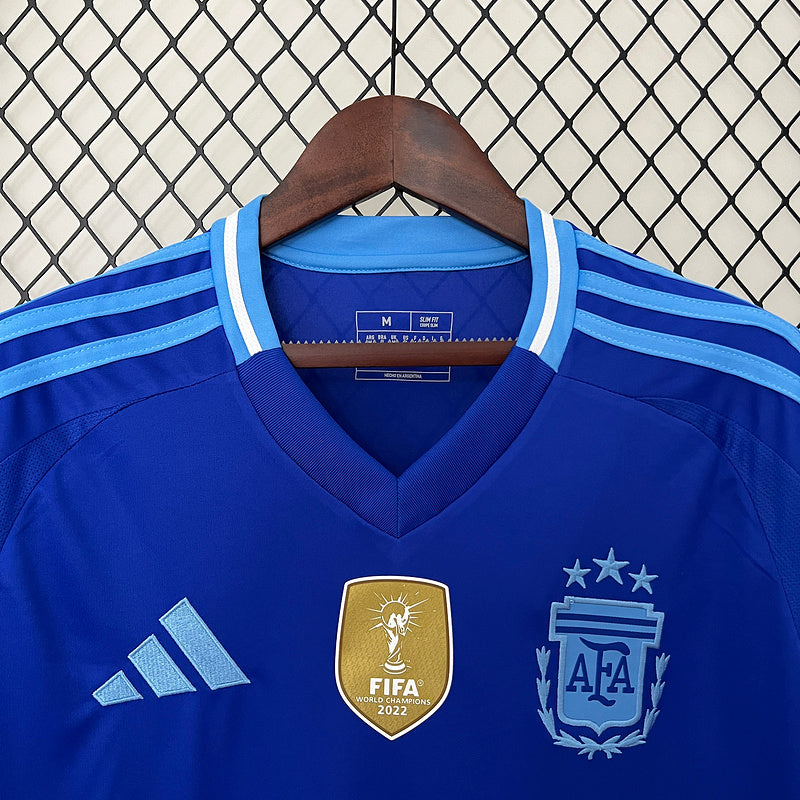 Camisa Seleção Argentina ll 2024/25 Azul - Modelo Torcedor