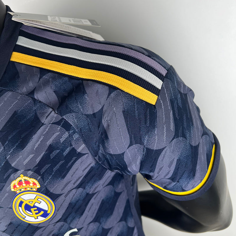 Camisa Real Madrid ll 2023/24 Azul - Modelo Jogador