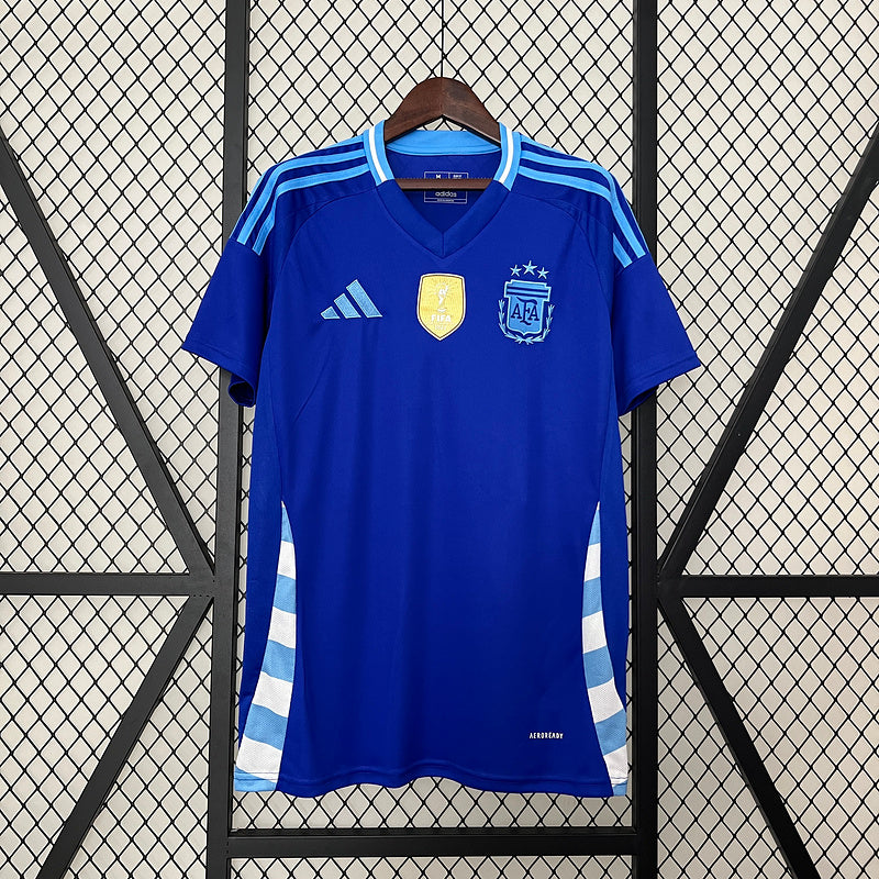 Camisa Seleção Argentina ll 2024/25 Azul - Modelo Torcedor