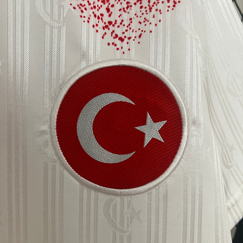 Camisa Retrô Seleção Turquia 1996 Away