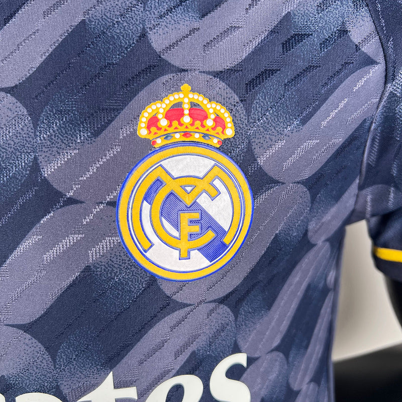 Camisa Real Madrid ll 2023/24 Azul - Modelo Jogador