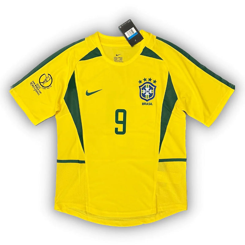 Camisa Retrô Seleção Brasil 2002/02 Home