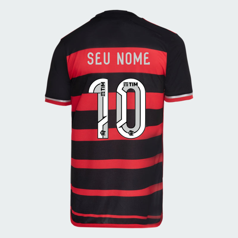 Camisa CR Flamengo l 2024/25 Rubro-Negra - Modelo Torcedor