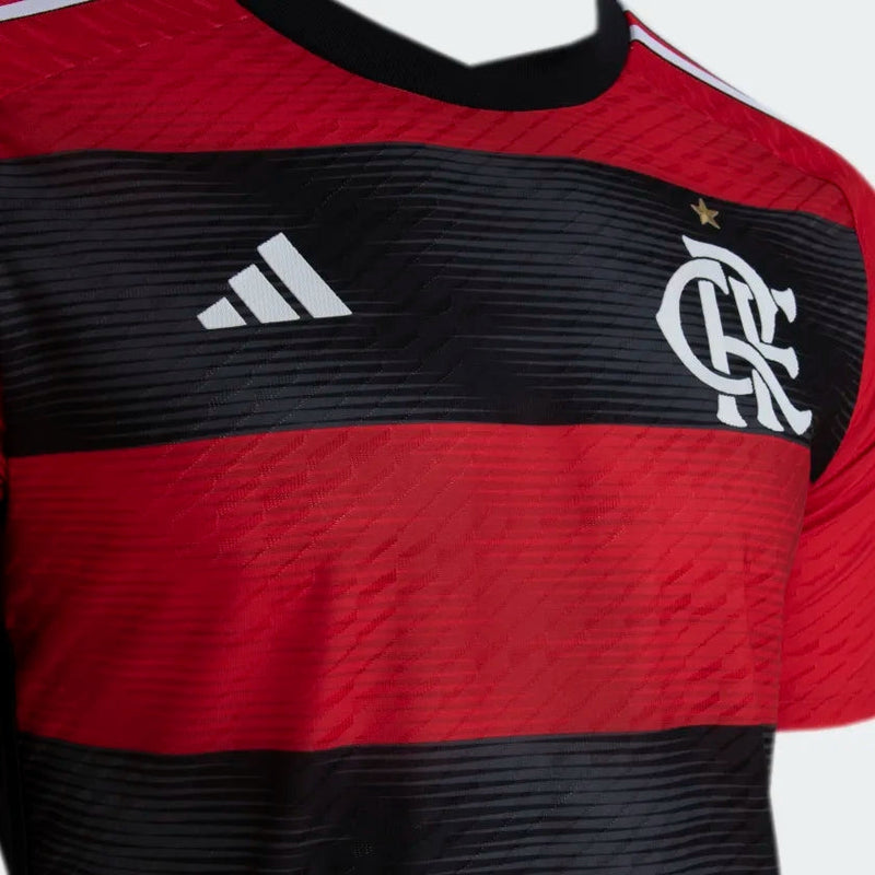 Camisa CR Flamengo l 2023/24 Rubro-Negra - Modelo Jogador