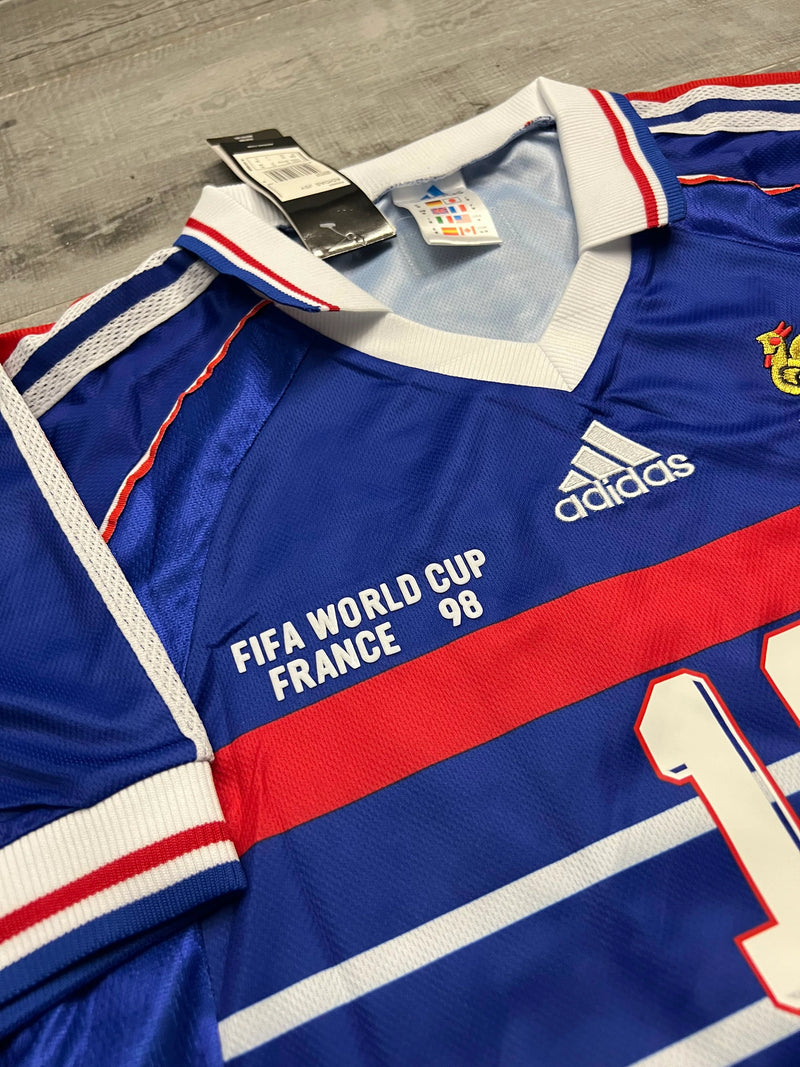 Camisa Retrô Seleção França 1998/98 Home