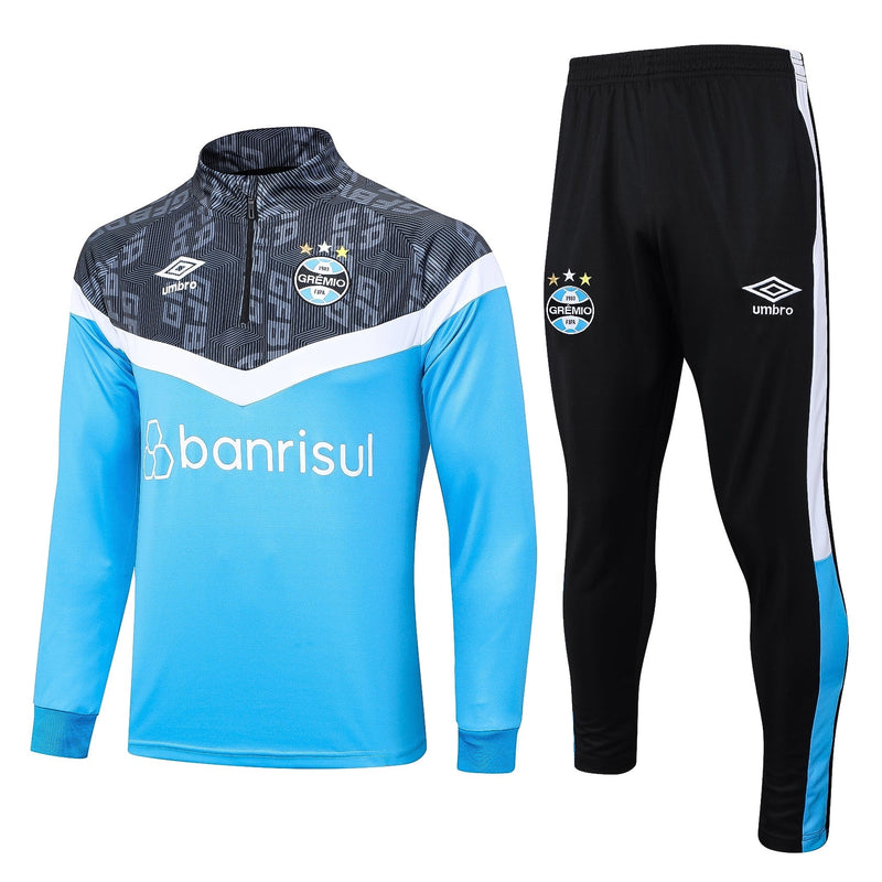 Conjunto de Frio Gremio 2023/24 Azul - Treino