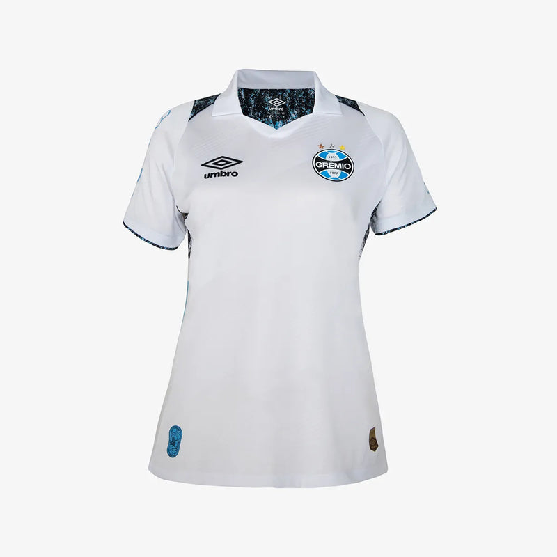 Camisa Feminina Grêmio ll 2024/25 Branca - Modelo Baby Look