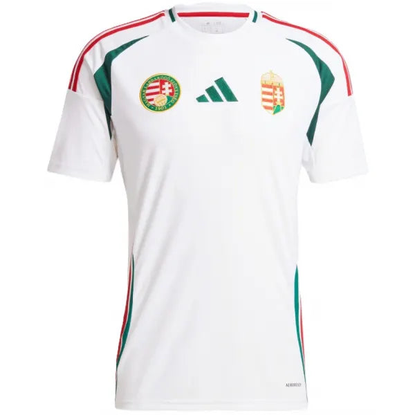 Camisa Seleção Hungria ll 2024/25 Branca - Modelo Torcedor