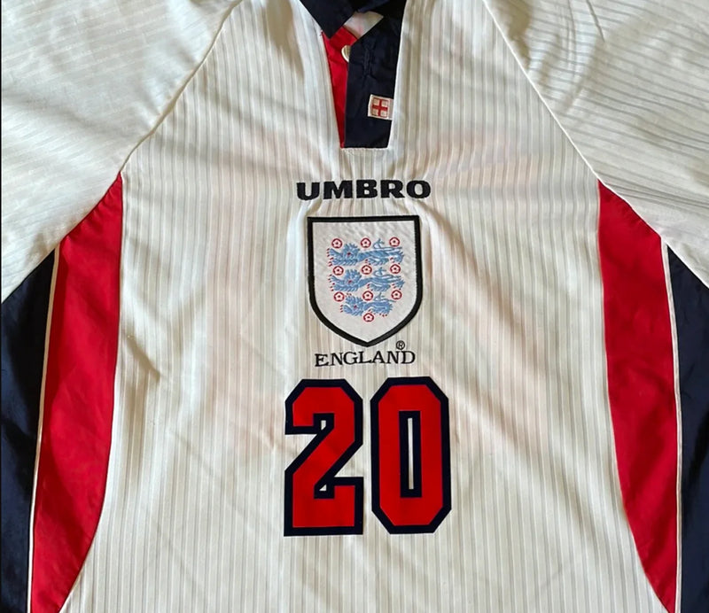 Camisa Retrô Seleção Inglaterra 1998/98 Home