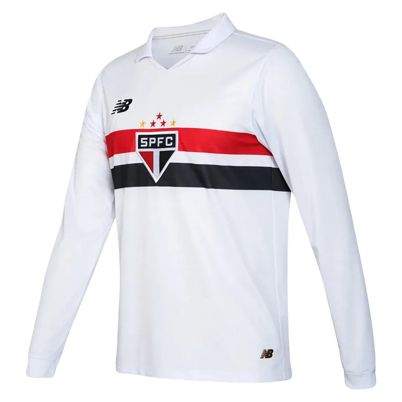 Camisa Manga Longa São Paulo l 2024/25 Branca - Modelo Torcedor