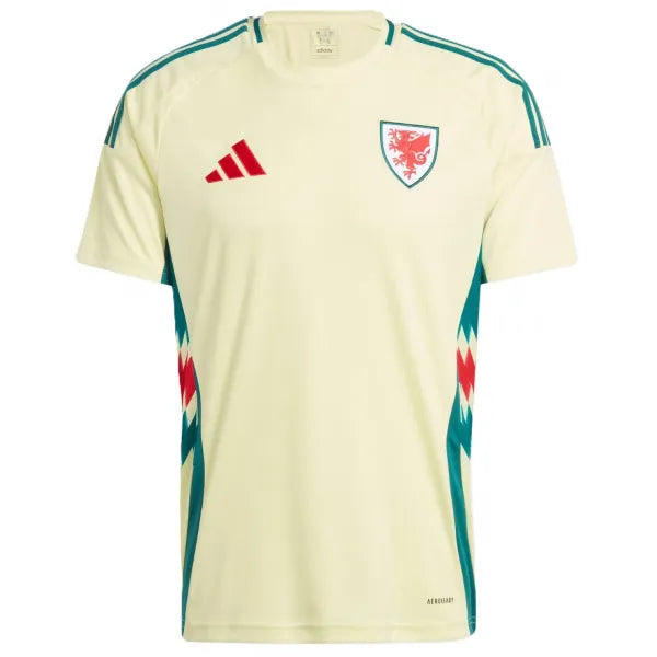 Camisa Seleção País de Gales ll 2024/25 Amarela - Modelo Torcedor