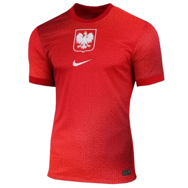 Camisa Seleção Polônia ll 2024/25 Vermelha - Modelo Torcedor