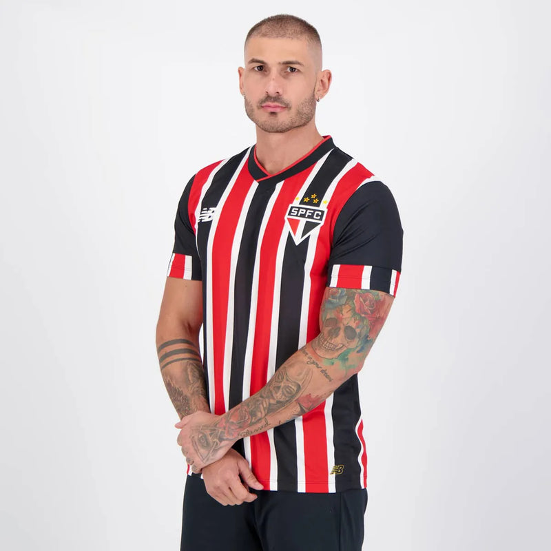 Camisa São Paulo ll 2024/25 Tricolor - Calleri N9