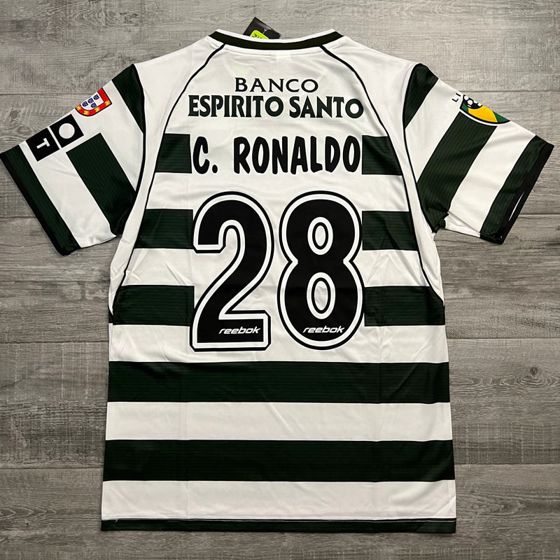 Camisa Retrô Sporting 2002/03 Home