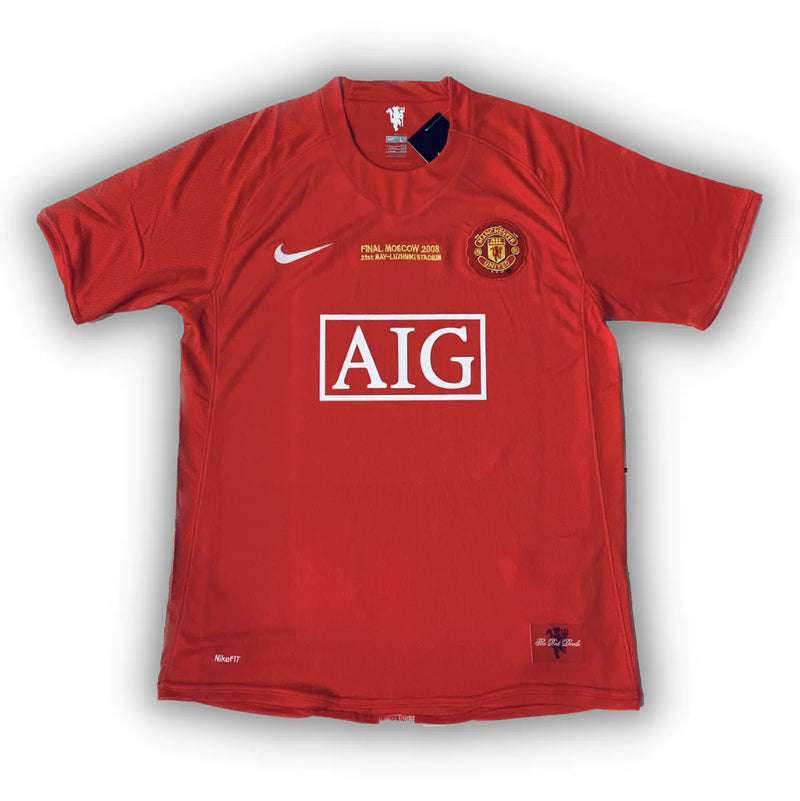 Camisa Retrô Manchester United 2007/08 Champions League Edition