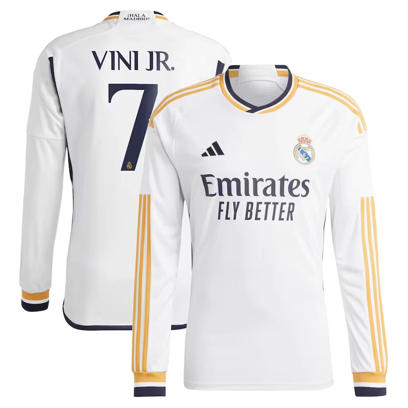 Camisa Manga Longa Real Madrid l Vini Jr