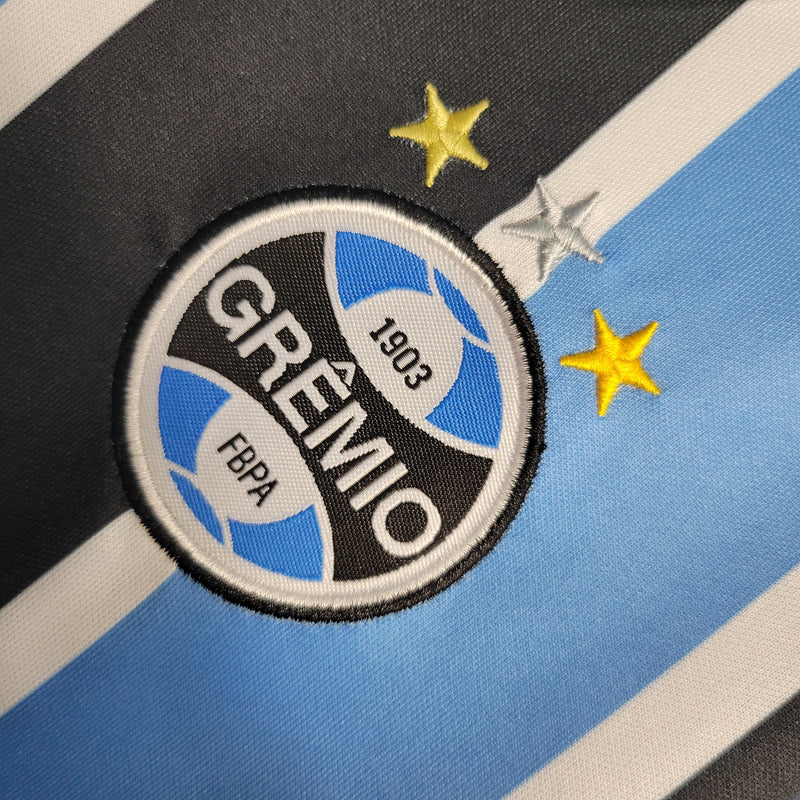 Conjunto Infantil Grêmio l 2023/24 Tricolor - Modelo Torcedor