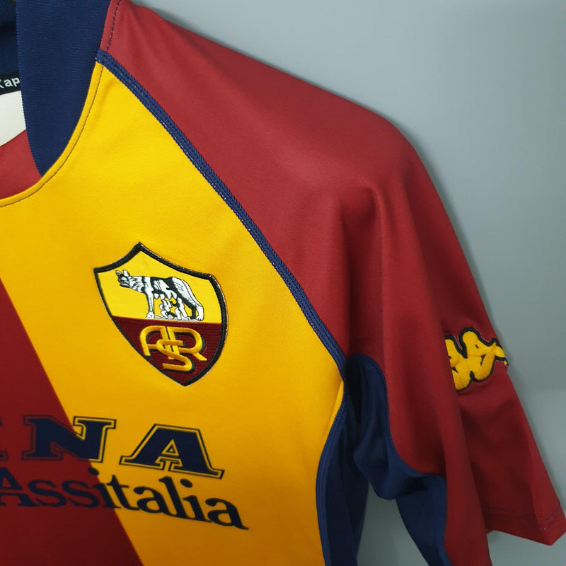 Camisa Retrô AC Roma 2001/02 Home - ResPeita Sports