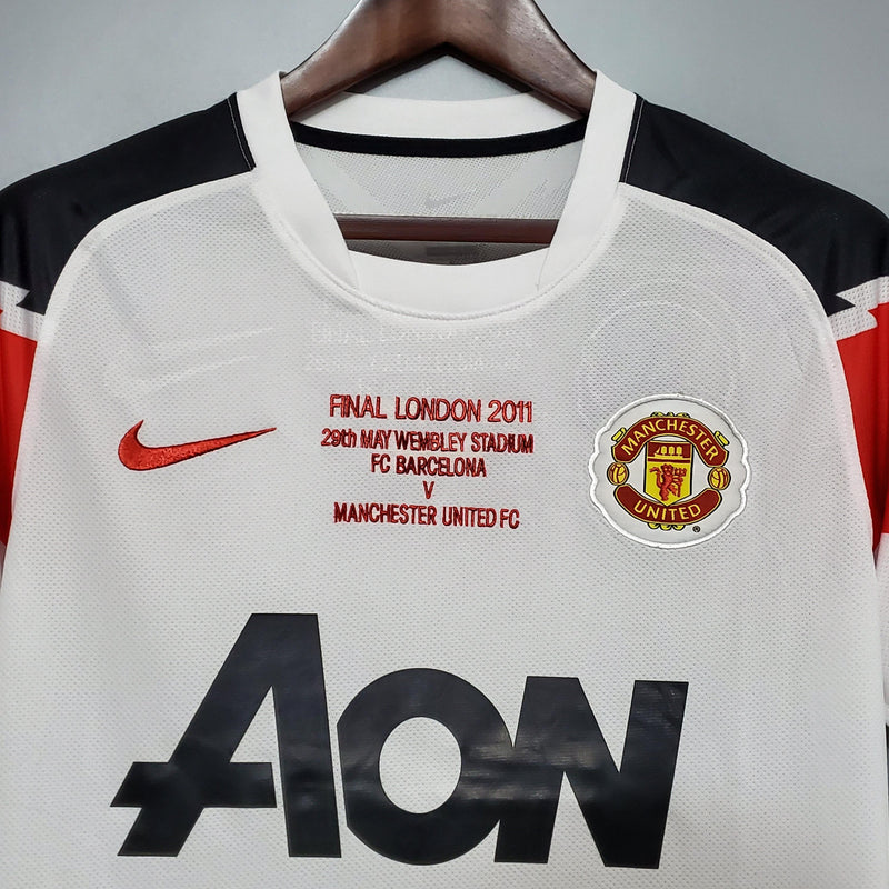 Camisa Retrô Manchester United 2010/11 Away Champions League Edition - ResPeita Sports