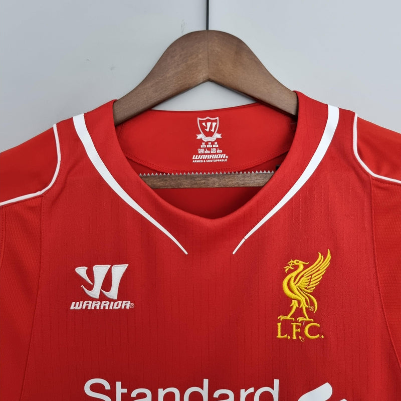 Camisa Retrô Liverpool 2014/15 Home - ResPeita Sports