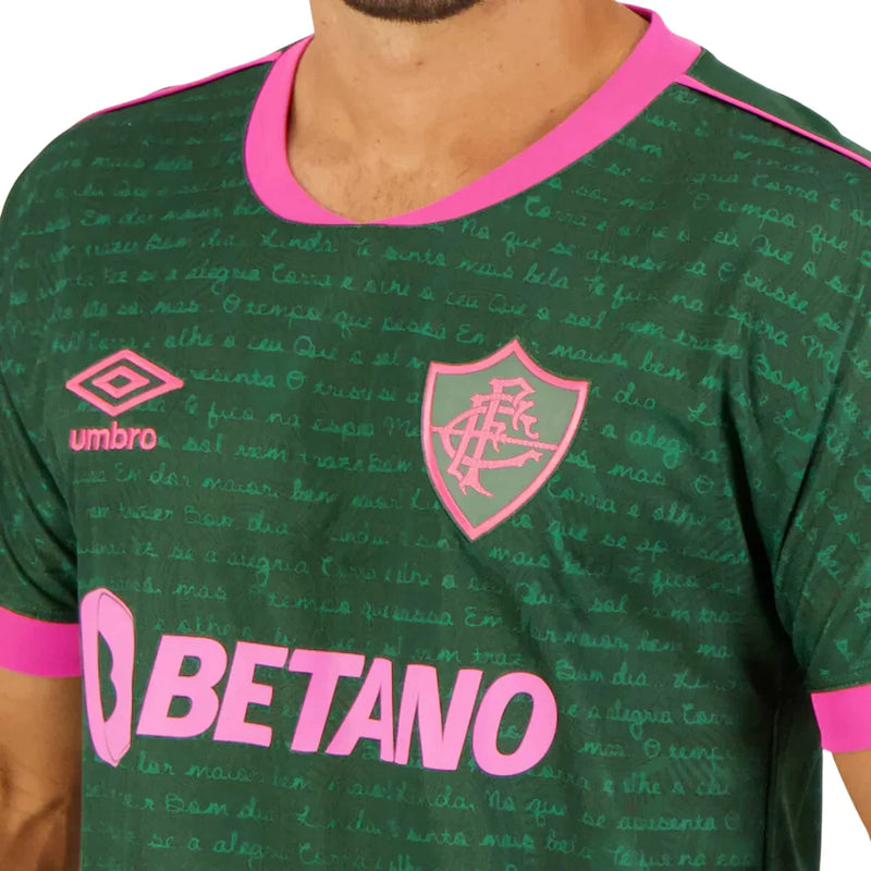 Camisa Fluminense lll 2023/24 Verde - Modelo Torcedor