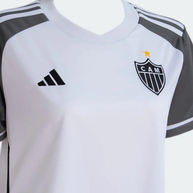 Camisa Feminina Atlético Mineiro ll 2023/24 Branca - Feminina Baby Look