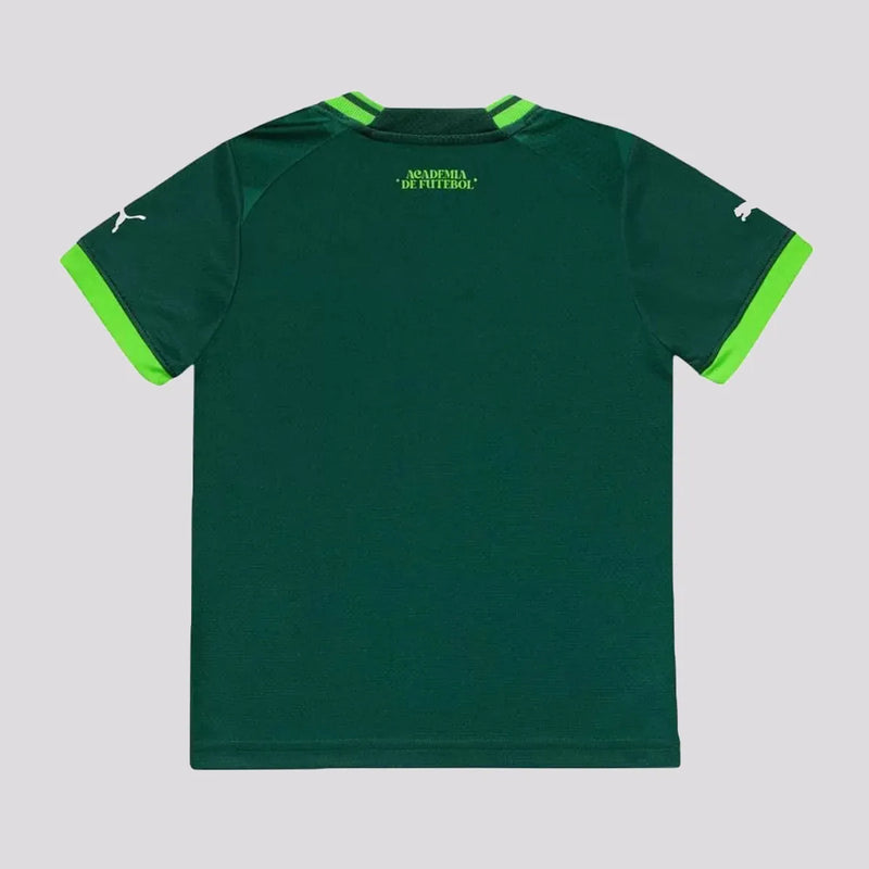 Conjunto Infantil Palmeiras l 2023/24 Verde - Modelo Torcedor