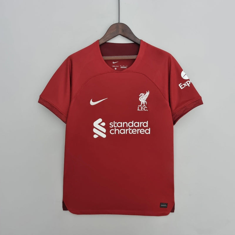 Camisa Liverpool l 2023/24 Vermelha - Modelo Torcedor