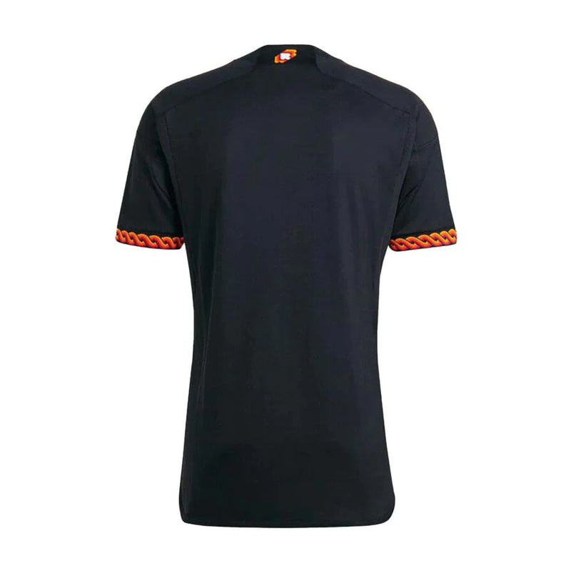 Camisa Roma lll 2023/24 Preta - Modelo Torcedor